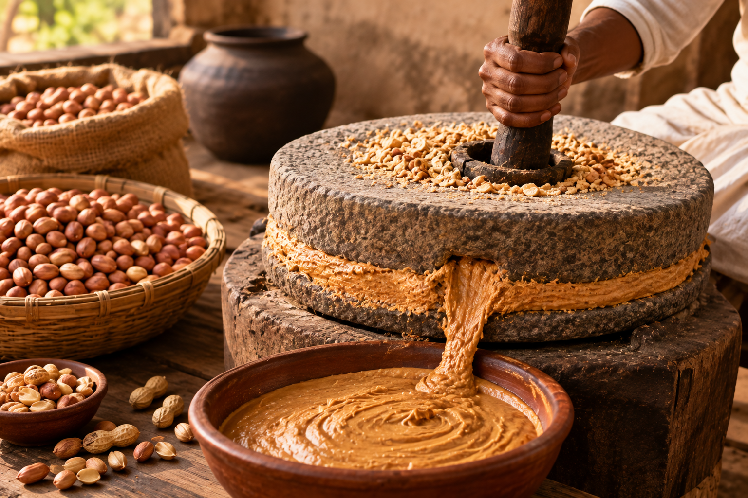 Peanut Grinding