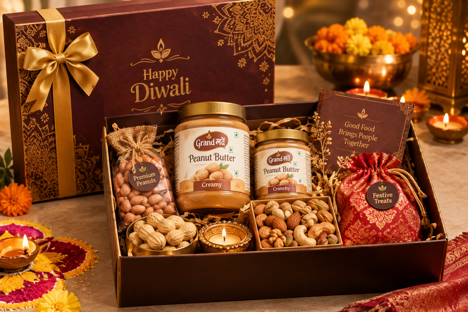 Diwali Peanut Butter Hamper