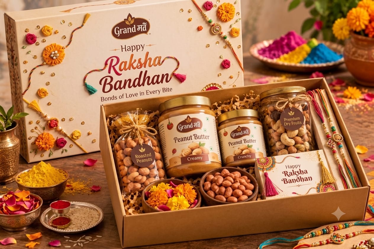 Raksha Bandhan Peanut Butter Hamper